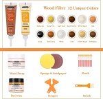 Wood Furniture Repair Kit for Scratches and Cracks