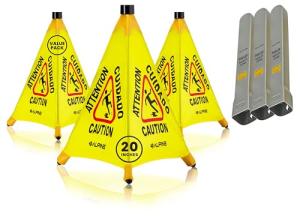 Alpine Wet Floor Caution Sign 3-Pack