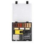 Wood Floor Repair Kit - Wax Sticks & Tool
