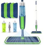 Washable Spray Mops with Pads for Floor Cleaning