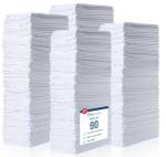 SIMPLI-MAGIC 100 White Shop Towels, 14"x12