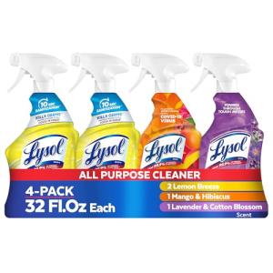 Lysol Multi-Purpose Disinfectant Spray Pack of 4