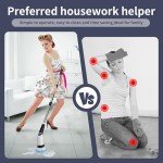 Wire-Free Electric Shower Cleaning Brush with 8 Heads