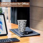 Huifany 12 oz Disposable Paper Coffee Cups - 240 Count