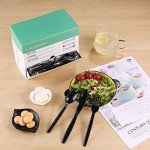 Individually Wrapped Black Plastic Forks - 100 Pack