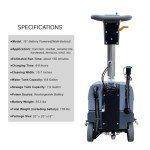 Emotor 15" Foldable Walk-Behind Floor Scrubber