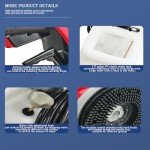 1100W Red Commercial Floor Polisher & Scrubber