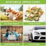 Teivio 4 Gallon Clear Trash Bags - 330 Count