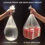 Clear Small Trash Bags - 4 Gallon, 150 Count