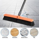 TreeLen 18" Heavy-Duty Outdoor Push Broom