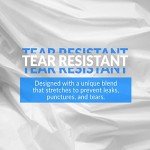 13 Gallon Clear Trash Bags - 1000 Count