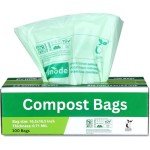 Compostable Trash Bags, 2.6 Gallon, 100 Count