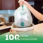Compostable 3-Gallon Food Waste Bags - 100 Count
