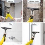 Cordless Electric Window Vacuum Squeegee with 11" Blade