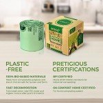 Compostable 3-Gallon Food Waste Bags - 100 Count