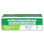 Compostable Trash Bags, 2.6 Gallon, 100 Count