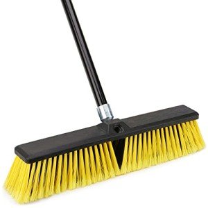 KeFanta 18" Heavy Duty Outdoor Push Broom