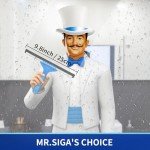 MR.SIGA Window Cleaning Combo: Squeegee & Scrubber
