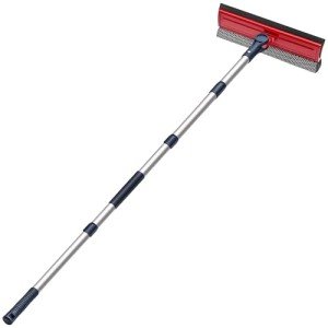 Professional Window Squeegee with Telescopic Pole