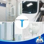 MR.SIGA Window Cleaning Combo: Squeegee & Scrubber