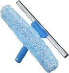 Unger 2-in-1 Window Squeegee and Scrubber Tool