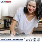 Ultra-Absorbent Microfiber Cleaning Cloths - 12 Pack