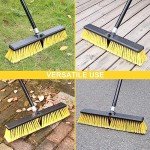 KeFanta 18" Heavy Duty Outdoor Push Broom