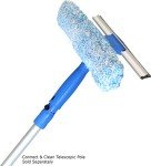 Unger 2-in-1 Window Squeegee and Scrubber Tool