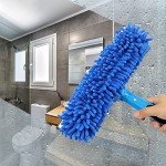 VITEVER 2-in-1 Window Cleaner with Extension Pole