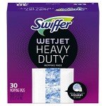 Swiffer WetJet Heavy Duty Mop Pad Refills, 30 Count