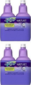 Swiffer WetJet Lavender Vanilla Floor Cleaner 4-Pack