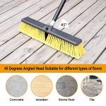 KeFanta 18" Heavy Duty Outdoor Push Broom