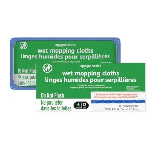 Amazon Basics Wet Mopping Cloths - 24 Pack
