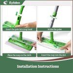 Eyliden Multi-Surface Sweeper Mop Starter Kit