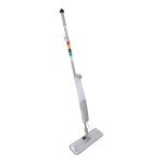 Boardwalk Bucketless Microfiber Mop System Kit - Gray