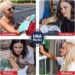 High-Performance Microfiber Cleaning Cloths - 12 Pack