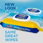 Clorox Crisp Lemon Disinfecting Wipes, 75 Count