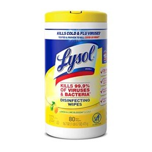 LYSOL Disinfecting Wipes - Lemon & Lime, 240 ct