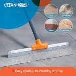 CLEANHOME Heavy Duty Rubber Floor Squeegee