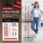 Tyroler Heavy Duty 17" Floor Squeegee with Handle