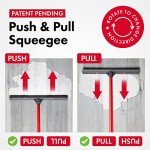 Tyroler Heavy Duty 17" Floor Squeegee with Handle