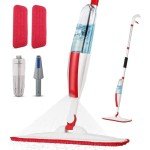 Spray Mop with Refillable Bottle and Microfiber Pads