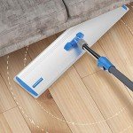 24" Heavy Duty Microfiber Wet Mop with Handle