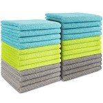 AIDEA Microfiber Cleaning Cloths - 24 Pack