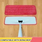 Microfiber Mop Pads for Wet/Dry Mops (6 Pack)