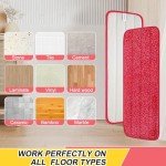 Microfiber Mop Pads for Wet/Dry Mops (6 Pack)