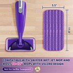 Reusable Mop Pads for Swiffer Wet Jet - 4 Pack