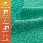 Lint-Free Microfiber Cleaning Cloths - 50 Pack
