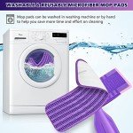 Reusable Mop Pads for Swiffer Wet Jet - 4 Pack