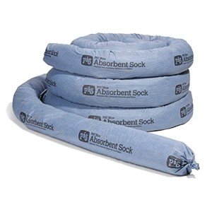PIG Blue Absorbent Socks - Spill Prevention (4 Pack)